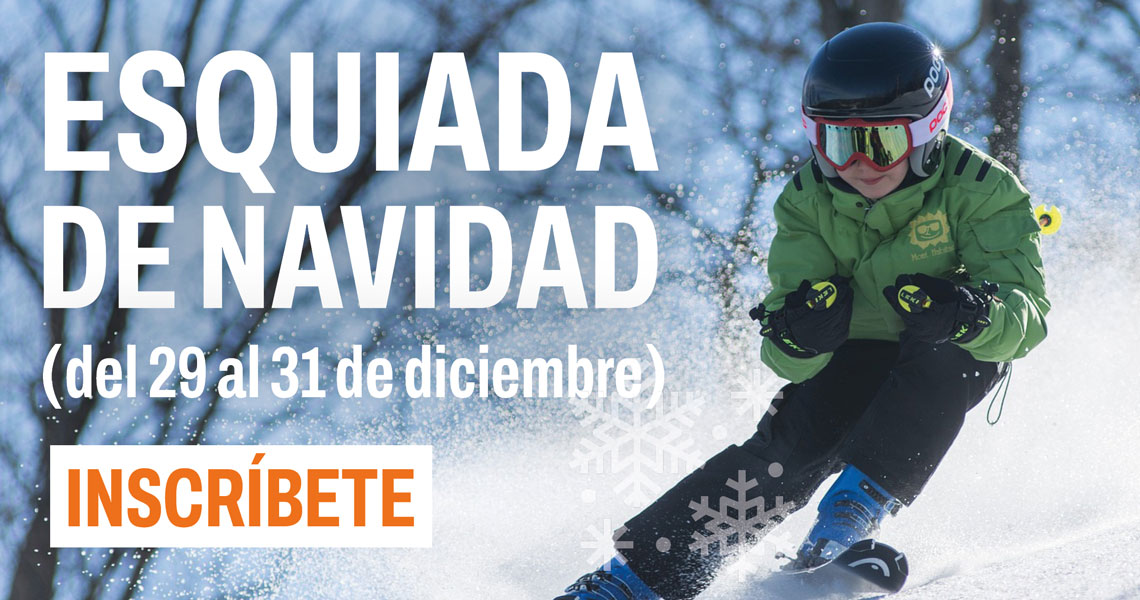 Colonias de esquí y snowboard para niños, niñas y adolescentes