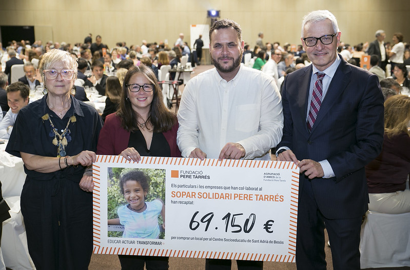 El sopar solidari de la Fundació Pere Tarrés recapta 70.000 euros per dignificar el centre socioeducatiu Sant Adrià