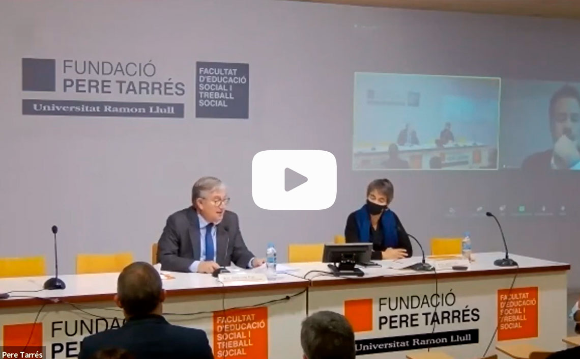 Acto de inauguración de la Cátedra de Ocio Educativo y Acción Sociocultural Pere Tarrés