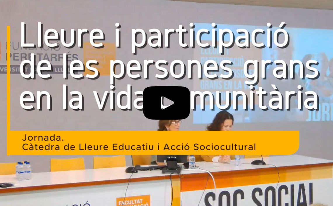 Jornada: Ocio y participación de las personas mayores en la vida comunitaria