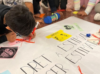 "Drets en Acció”: acompanyem els infants a conèixer els seus drets "Drets en Acció”: acompanyem els infants a conèixer els seus drets