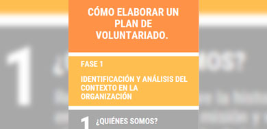 Cómo elaborar un Plan de Voluntariado