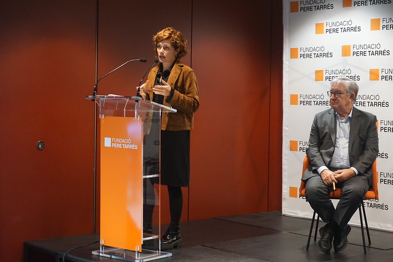 Elisenda Alamany, secretària general d’ERC, al Fòrum Social Pere Tarrés: “Una societat que normalitza la pobresa infantil s’ha rendit” 