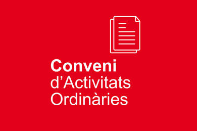 Ja podeu justificar el Conveni Marc 2025! Ja podeu justificar el Conveni Marc 2025!