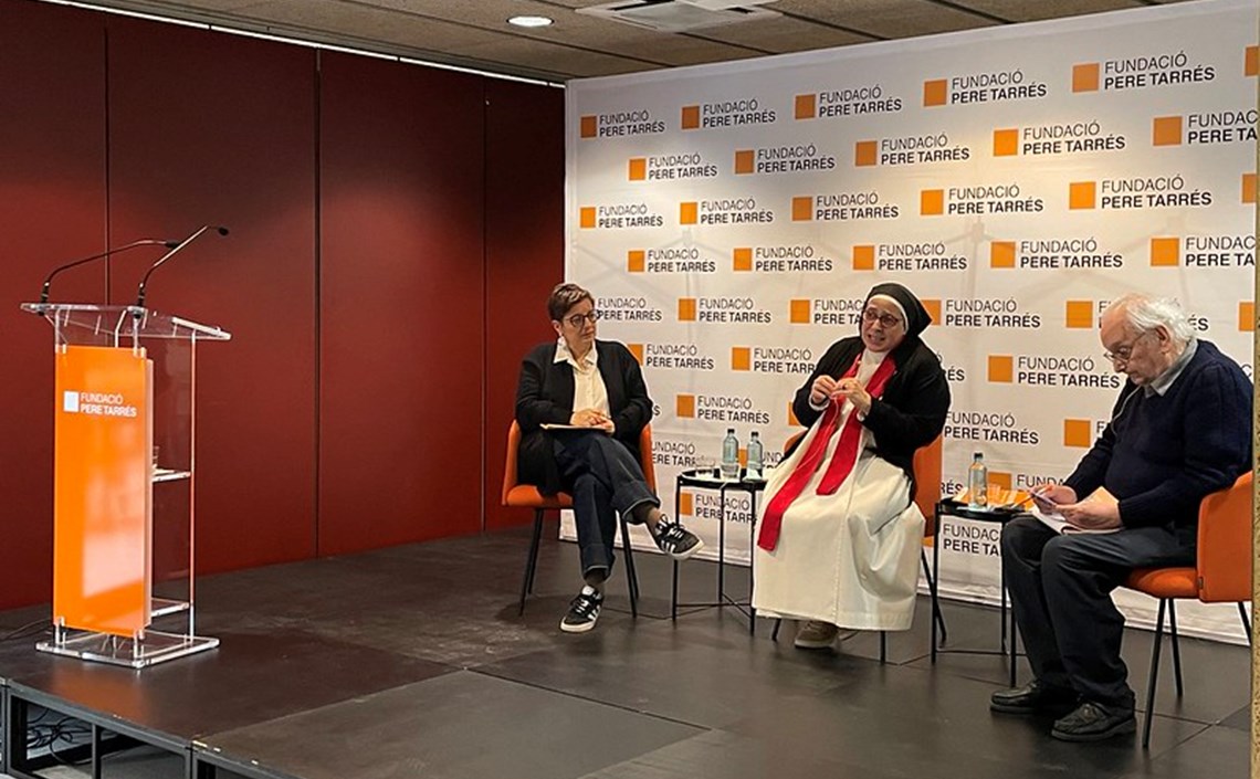 Sor Lucía Caram, al Fòrum Social Pere Tarrés: “Hem globalitzat la indiferència” Sor Lucía Caram, al Fòrum Social Pere Tarrés: “Hem globalitzat la indiferència”