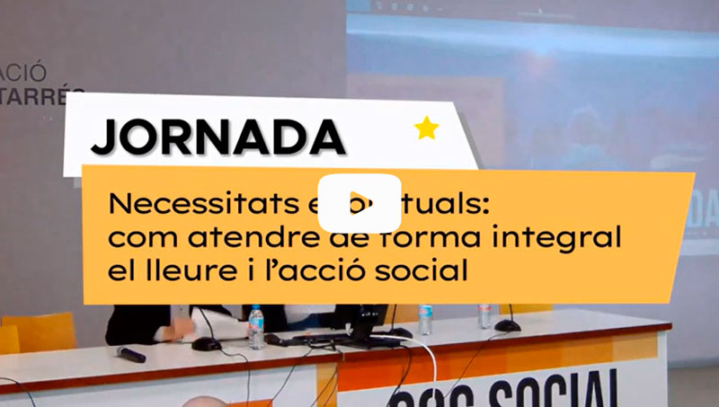 Jornada: Necessitats espirituals: com atendre de forma integral el lleure i l’acció social