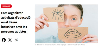 Com organitzar activitats d'educació en el lleure inclusives amb les persones autistes