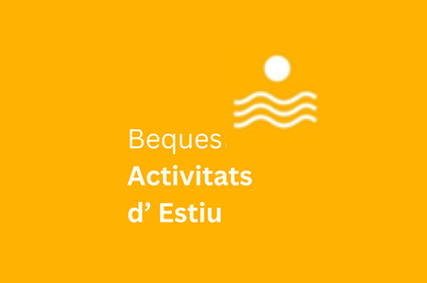 Últims cinc dies per demanar les Beques d’Estiu 2026! Últims cinc dies per demanar les Beques d’Estiu 2026!