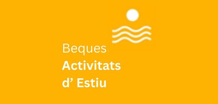 Beques d’Estiu 2026 i nou termini d'Ajuts Extraordinaris! Beques d’Estiu 2026 i nou termini d'Ajuts Extraordinaris!
