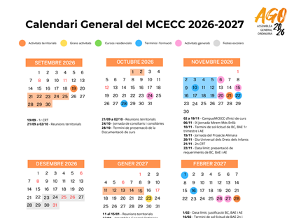 Consulta els nous terminis per als ajuts econòmics del MCECC per al curs 2026-2027 Consulta els nous terminis per als ajuts econòmics del MCECC per al curs 2026-2027