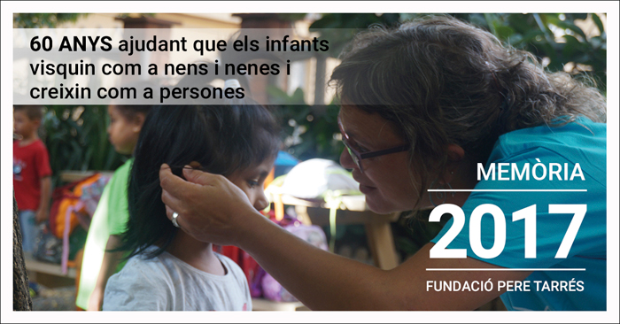 518.160 persones es van beneficiar de l’acció de la Fundació Pere Tarrés durant el 2017