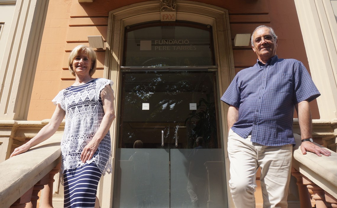 Entrevista a Vinyet Vallespí i Antonio Roca, treballadors de la Fundació Pere Tarrés des de fa 20 anys Entrevista a Vinyet Vallespí i Antonio Roca, treballadors de la Fundació Pere Tarrés des de fa 20 anys