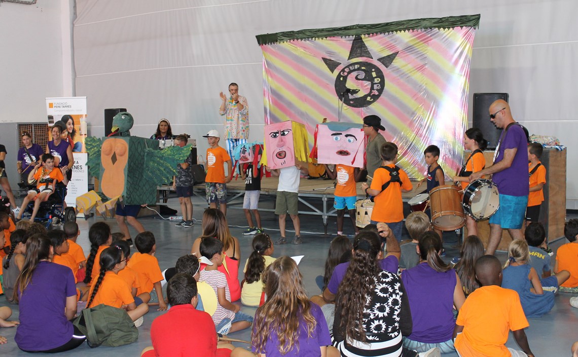 Més de 400 infants celebren la Festa dels Casals de la Fundació Pere Tarrés a Tarragona Més de 400 infants celebren la Festa dels Casals de la Fundació Pere Tarrés a Tarragona