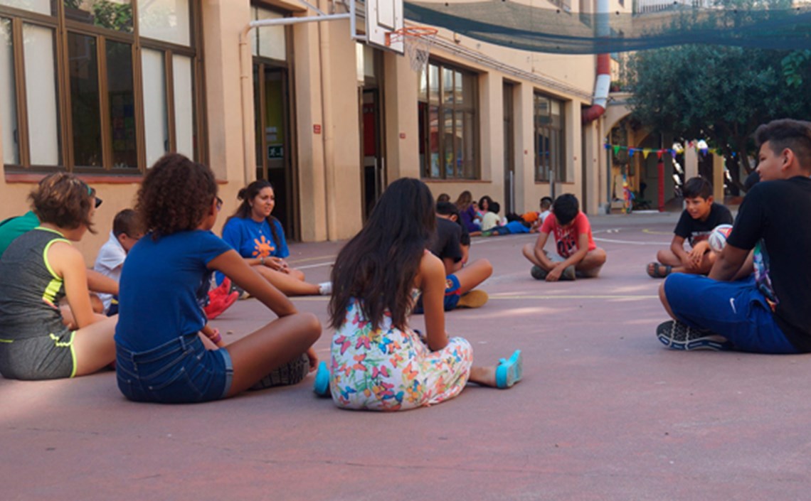 Avui han començat els casals d’estiu per a infants en situació vulnerable organitzats per la Fundació Pere Tarrés Avui han començat els casals d’estiu per a infants en situació vulnerable organitzats per la Fundació Pere Tarrés