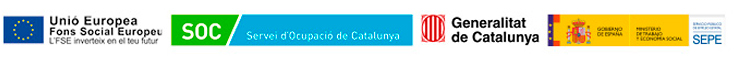 Certificats de professionalitat subvencionats pel Servei d’Ocupació de Catalunya (prioritaris per a persones en recerca de feina)