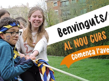 Comencem el curs, comencem l’aventura! Comencem el curs, comencem l’aventura!