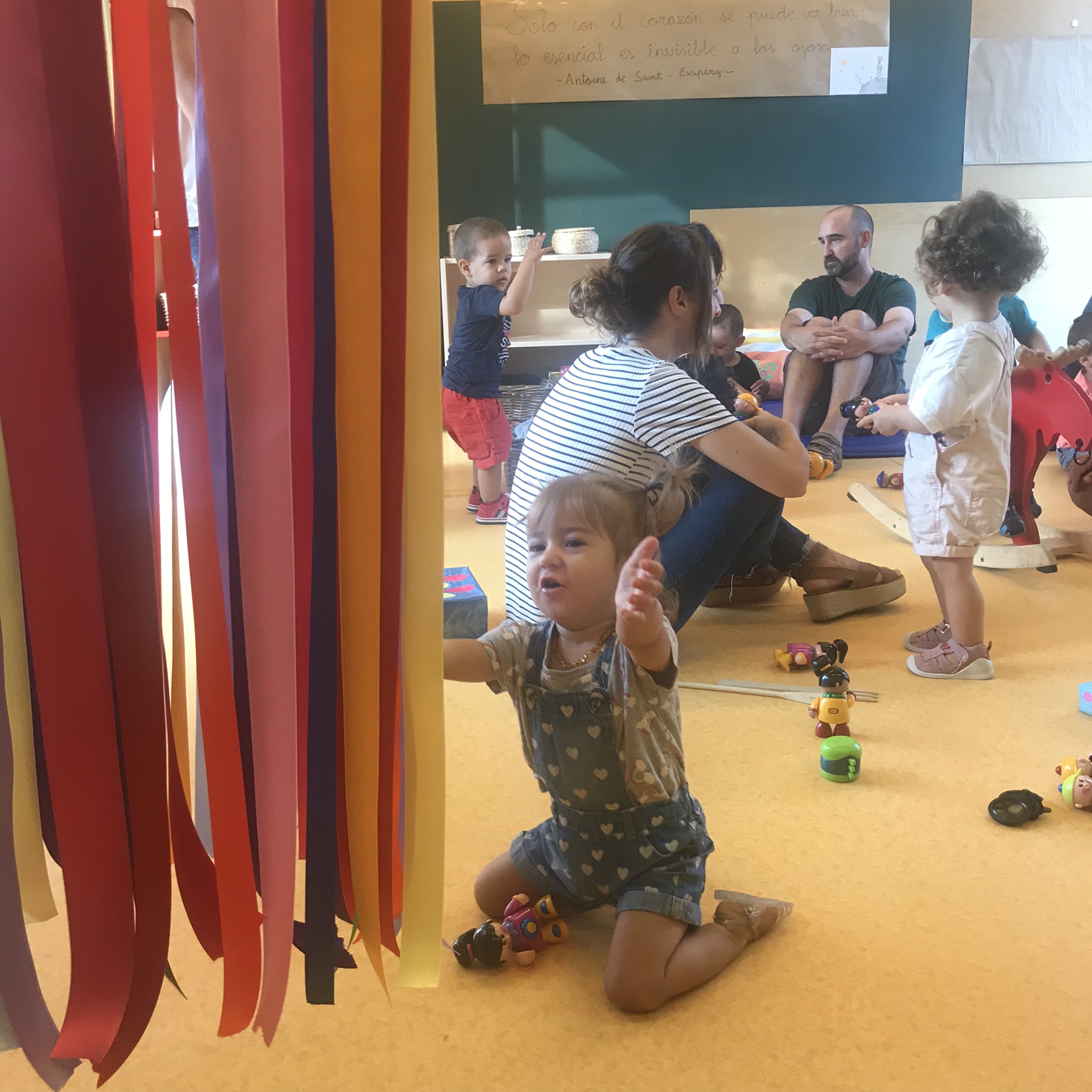 Els infants de 0 a 3 anys inicien el curs a l’escola bressol