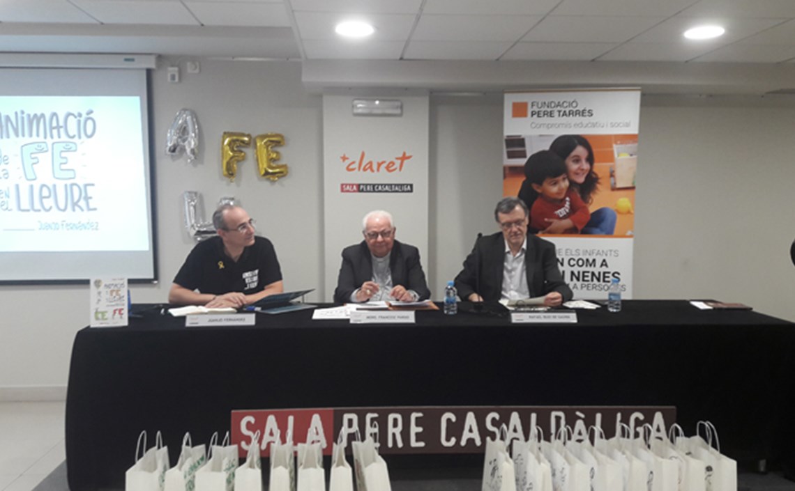 La Fundació Pere Tarrés i l’Editorial Claret presenten el llibre Animació de la Fe en el Lleure La Fundació Pere Tarrés i l’Editorial Claret presenten el llibre Animació de la Fe en el Lleure