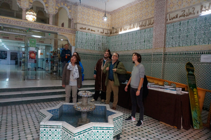Alumnos de la asignatura "Diálogo interreligioso" visitan el Centro Cultural Islámico Catalán