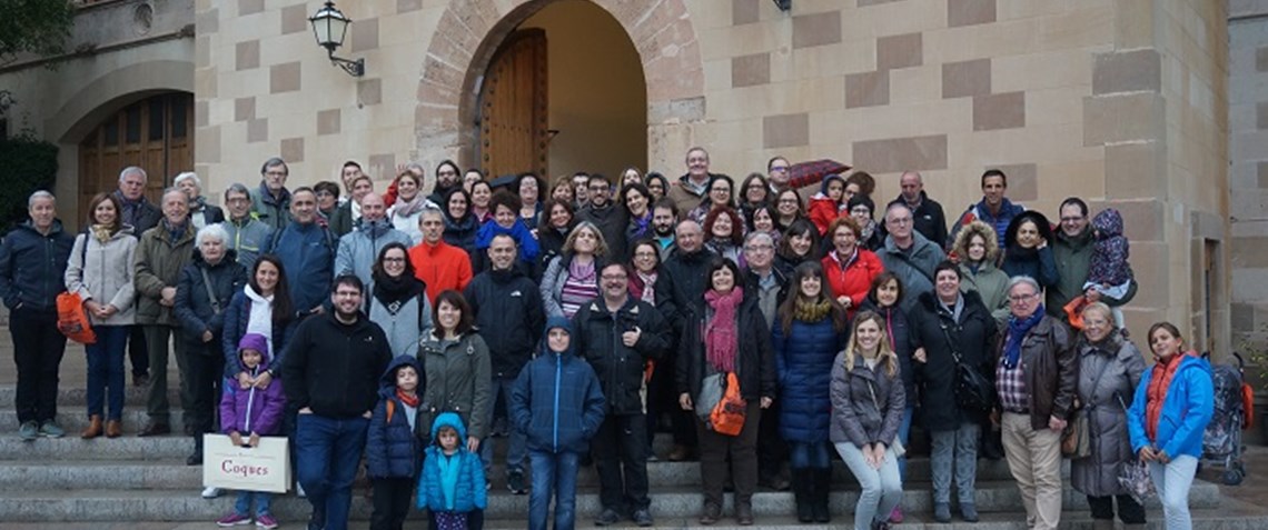  Una peregrinación a Montserrat cierra la celebración de los 60 años del origen de la Fundación Pere Tarrés