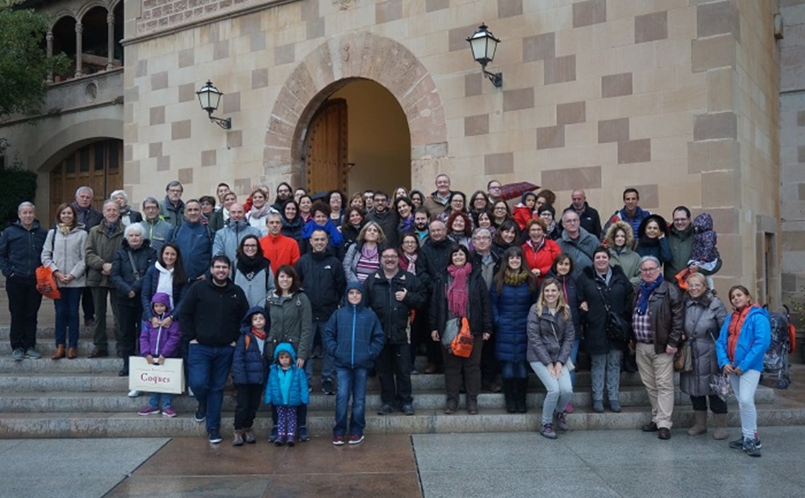 Un pelegrinatge a Montserrat tanca la celebració dels 60 anys de l’origen de la Fundació Pere Tarrés Un pelegrinatge a Montserrat tanca la celebració dels 60 anys de l’origen de la Fundació Pere Tarrés