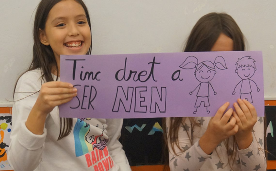 Celebració del Dia Universal dels Drets dels Infants 2018 Celebració del Dia Universal dels Drets dels Infants 2018