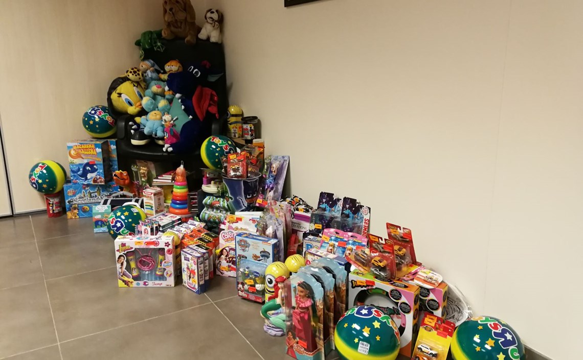 Prop de 400 joguines es van recollir a la campanya de Nadal 2018 Prop de 400 joguines es van recollir a la campanya de Nadal 2018