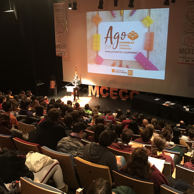 “Els esplais sou un actiu del nostre país”, Pere Aragonés, vicepresident del Govern, a l’assemblea del MCECC