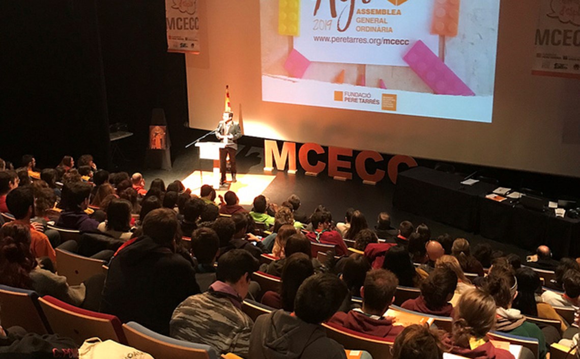 “Els esplais sou un actiu del nostre país”, Pere Aragonés, vicepresident del Govern, a l’assemblea del MCECC “Els esplais sou un actiu del nostre país”, Pere Aragonés, vicepresident del Govern, a l’assemblea del MCECC