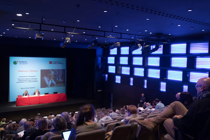 La Fundación Pere Tarrés organiza dos jornadas para abordar problemas de las personas mayores como la pobreza o la soledad