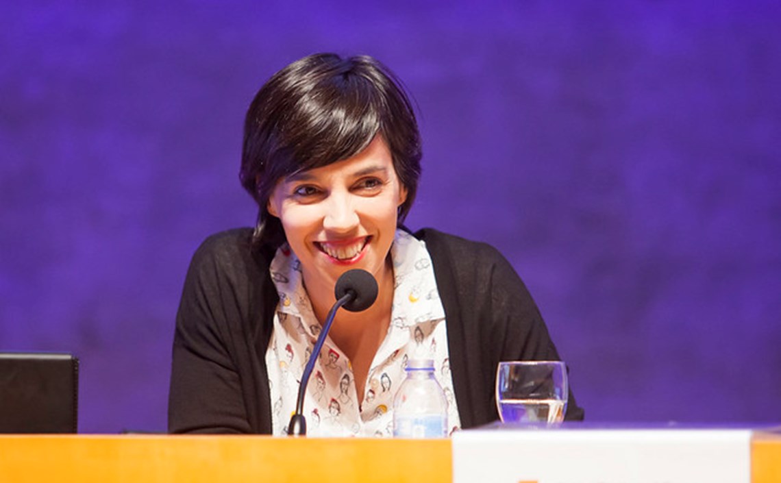 “Una de les coses que comparteixen tots els que han escollit uns estudis vinculats a l’educació i el treball social és la vocació”, Esther Vivas “Una de les coses que comparteixen tots els que han escollit uns estudis vinculats a l’educació i el treball social és la vocació”, Esther Vivas