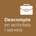 Descomptes en activitats i serveis