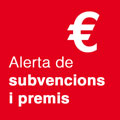 Alerta de subvencions i premis