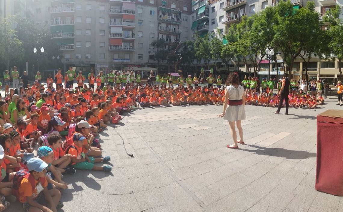 Circ i màgia a la cloenda dels casals d’estiu de Tarragona Circ i màgia a la cloenda dels casals d’estiu de Tarragona