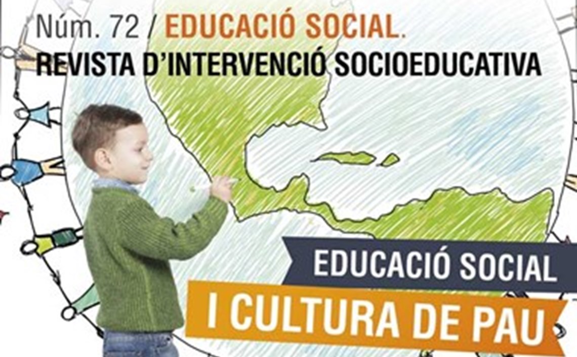 El nou monogràfic de la revista “Educació Social” se centra en la cultura de la pau El nou monogràfic de la revista “Educació Social” se centra en la cultura de la pau
