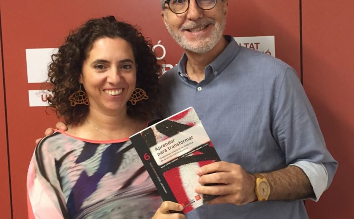 “Formar-se per a contribuir a fer un món més just i habitable per a tothom”, Paco López i Lisette Navarro “Formar-se per a contribuir a fer un món més just i habitable per a tothom”, Paco López i Lisette Navarro