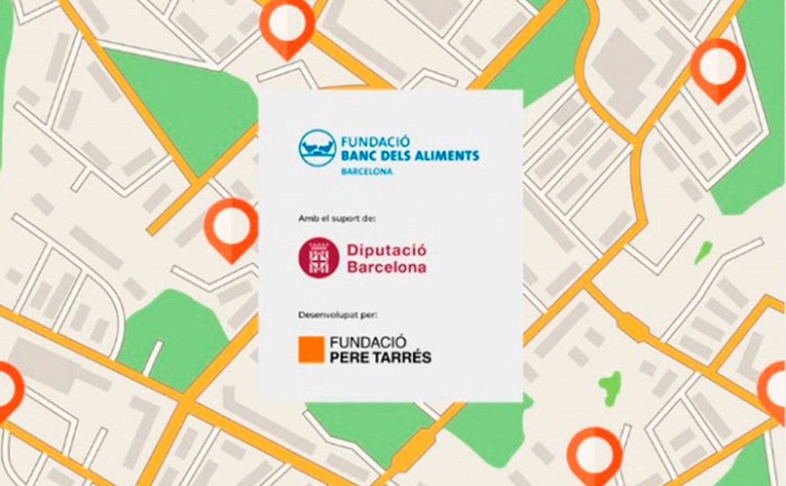 La Fundació Pere Tarrés participa en la creació del mapa de distribució d’aliments La Fundació Pere Tarrés participa en la creació del mapa de distribució d’aliments