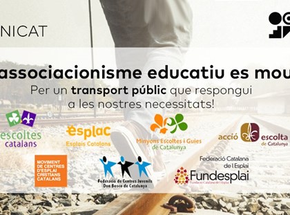 El MCECC se suma a la demanda per un transport adequat a esplais i caus El MCECC se suma a la demanda per un transport adequat a esplais i caus