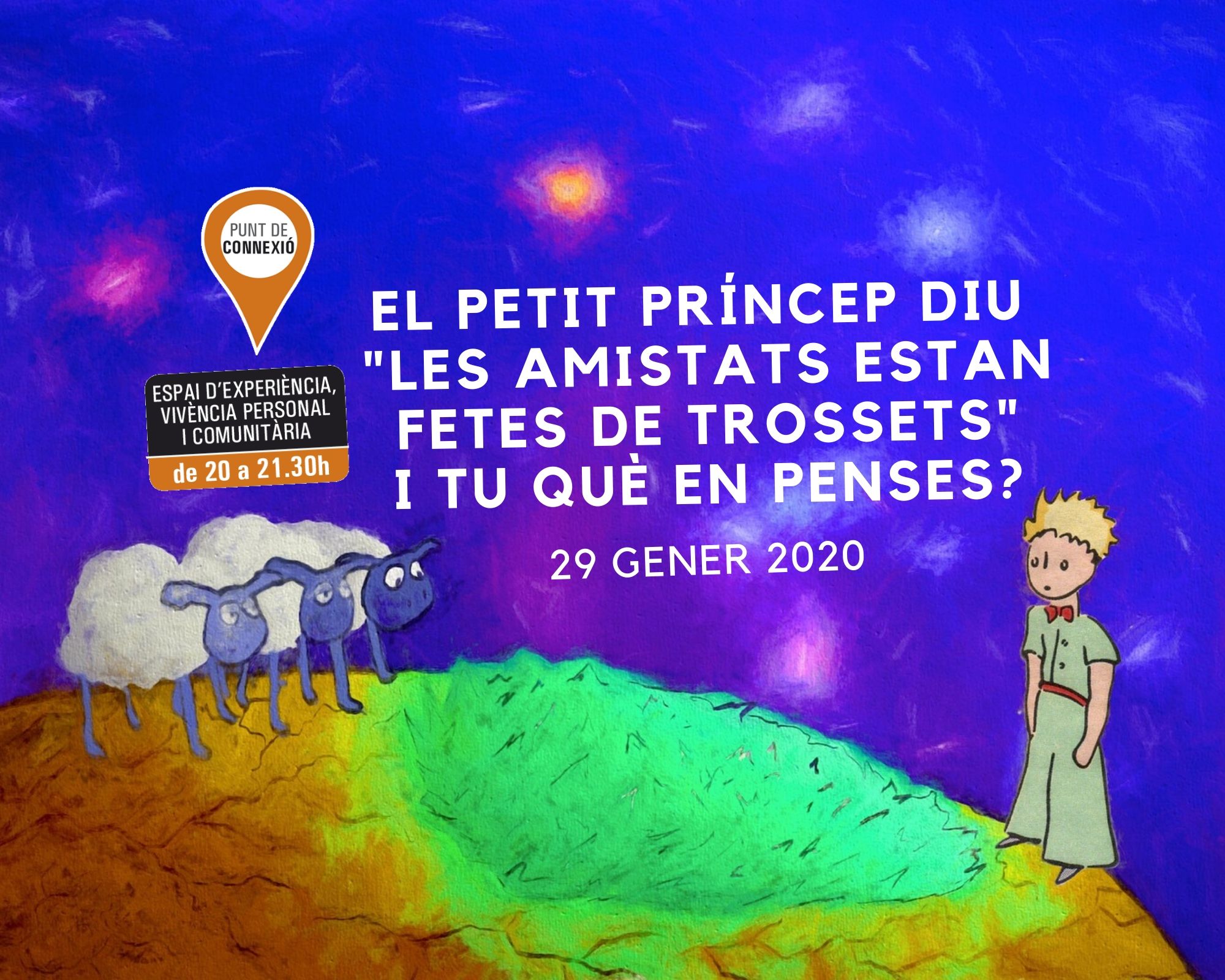 "Les amistats estan fetes de trossets". I tu què en penses?