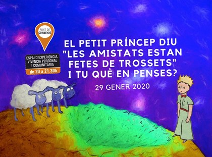 "Les amistats estan fetes de trossets". I tu què en penses? "Les amistats estan fetes de trossets". I tu què en penses?
