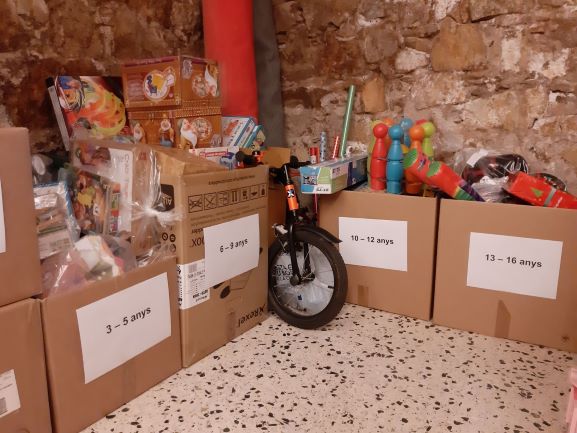 Prop de 1.200 infants en situació de vulnerabilitat s’han beneficiat de la recollida de joguines per Nadal