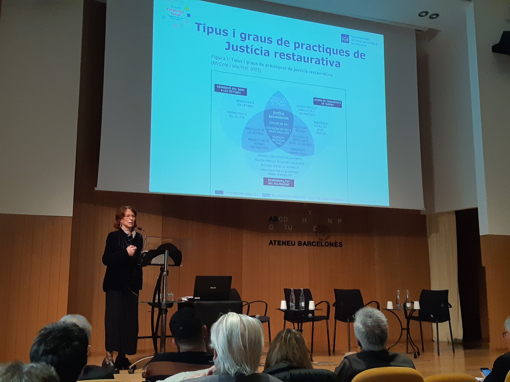 Presentem el dossier sobre justícia restaurativa, una manera més humana i inclusiva de respondre al delicte