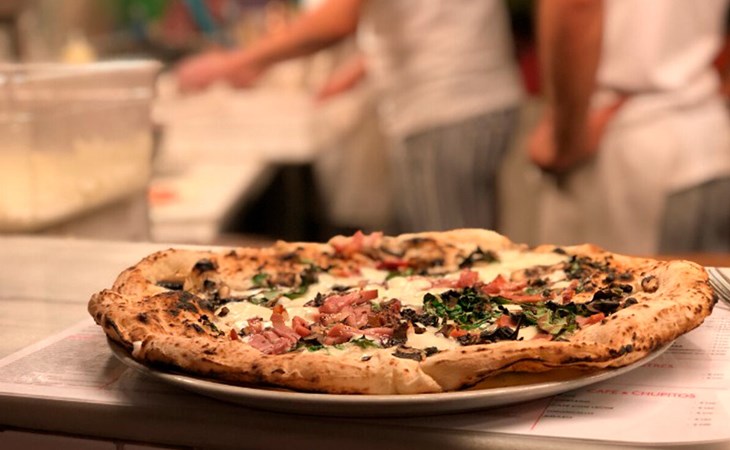 Top 4 pizza places in Barcelona