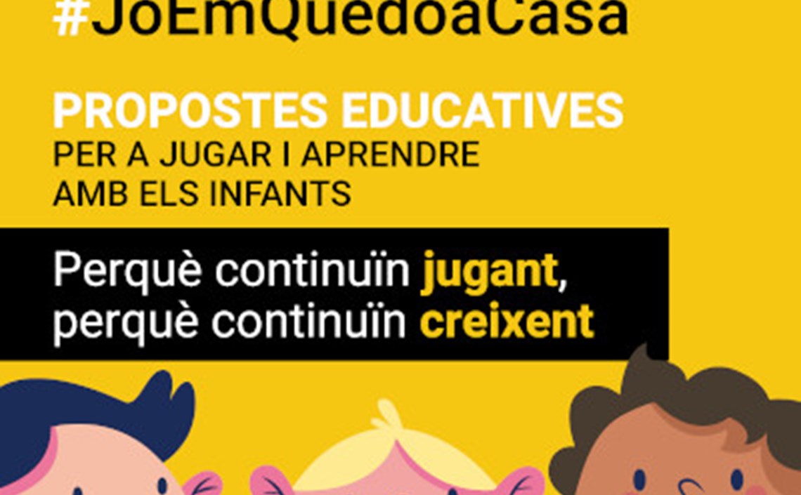 La Fundació Pere Tarrés llança una campanya digital per oferir a famílies i infants recursos educatius per als dies de confinament La Fundació Pere Tarrés llança una campanya digital per oferir a famílies i infants recursos educatius per als dies de confinament
