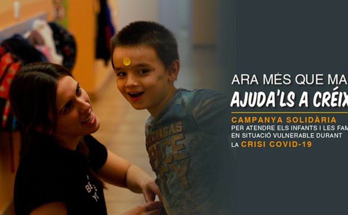 La Fundació Pere Tarrés demana ajuda per evitar que el confinament precaritzi la situació dels infants més vulnerables La Fundació Pere Tarrés demana ajuda per evitar que el confinament precaritzi la situació dels infants més vulnerables