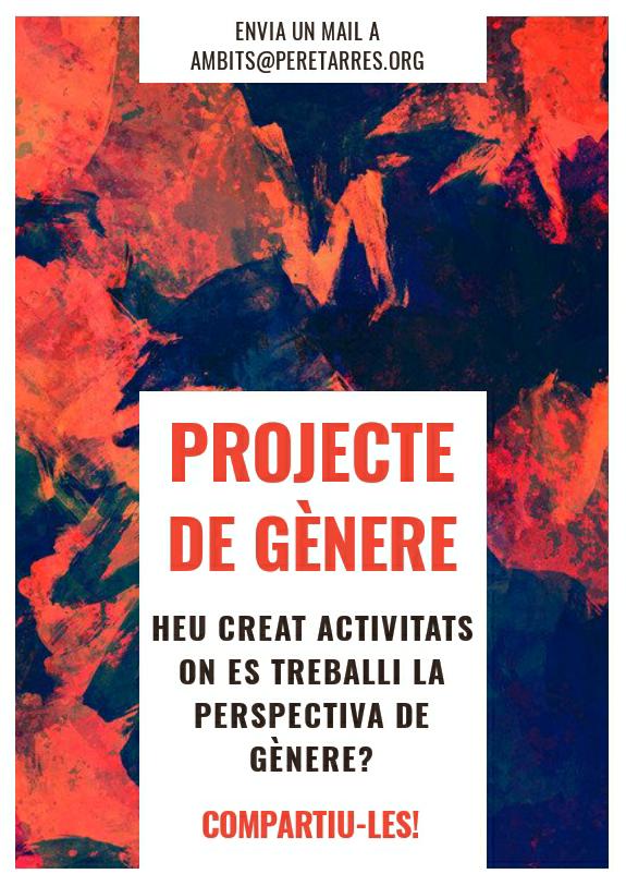 Treballeu la perspectiva de gènere a l’esplai? Ajudeu-nos amb el recull d’activitats