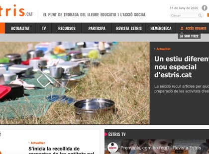 Prepareu la vostra activitat amb l'ajuda d'estris.cat! Prepareu la vostra activitat amb l'ajuda d'estris.cat!