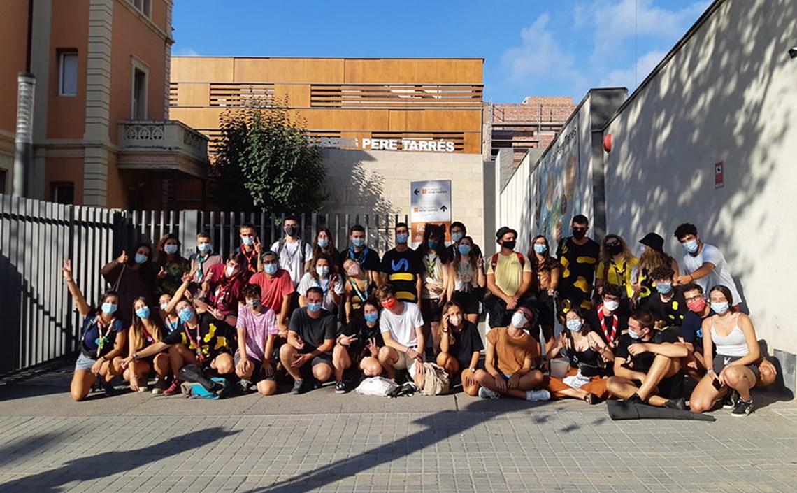 Més de 160 joves d’esplais del MCECC de la Fundació Pere Tarrés comencen la formació com a monitors/es i directors/es de lleure Més de 160 joves d’esplais del MCECC de la Fundació Pere Tarrés comencen la formació com a monitors/es i directors/es de lleure