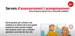 Serveis d'Assessorament i Acompanyament a entitats