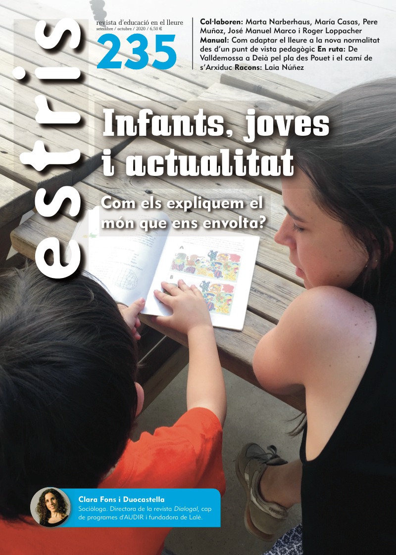 L'Estris 235 ens ensenya a explicar l'actualitat i el món que ens envolta a infants i joves
